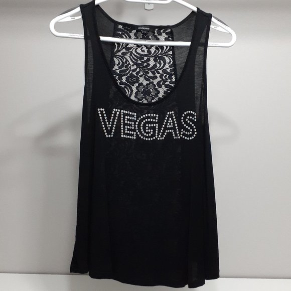Black Sleeveless Tank Top - Picture 1 of 2
